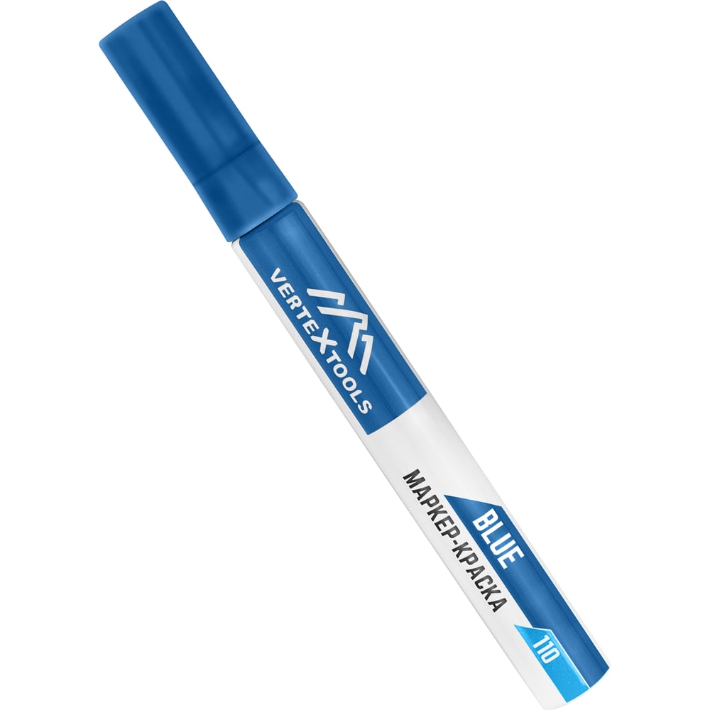 Изображение товара Строительный маркер-краска vertextools синий 0020-03-03