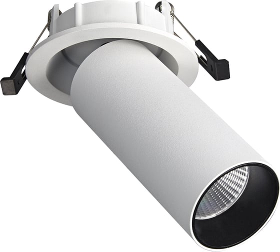 Изображение товара Светильник встраиваемый ST LUCE белый, LED, 1*7W, 3000K, 560Lm, Ra>90, 60, IP20, D95xH156, 220-240VV ST759.538.07