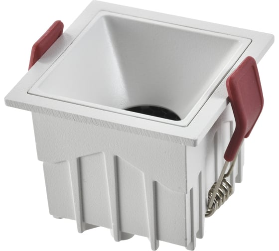 Изображение товара Светильник встраиваемый ST LUCE белый, LED, 1*10W, 60, IP20, L65xW65xH52, 85-265V, в комплекте ST757.538.10S