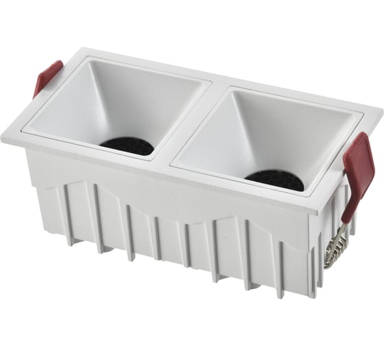 Изображение товара Светильник встраиваемый ST LUCE белый, LED, 2*10W, 60, IP20, L65xW126xH52, 85-265V, в комплекте ST757.548.20