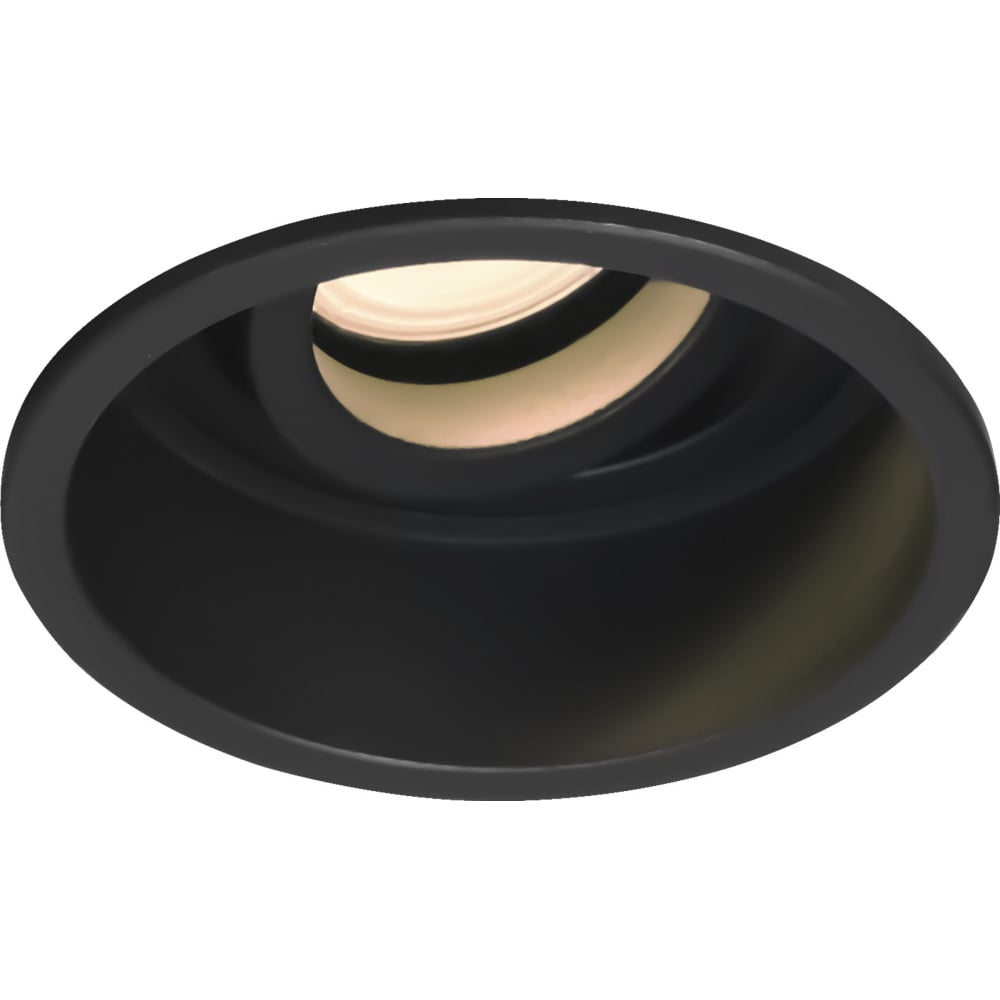 Изображение товара Светильник встраиваемый ST LUCE черный, GU10, 1*50W, IP20, D91,5xH5,2, 220V, без ламп ST261.408.01