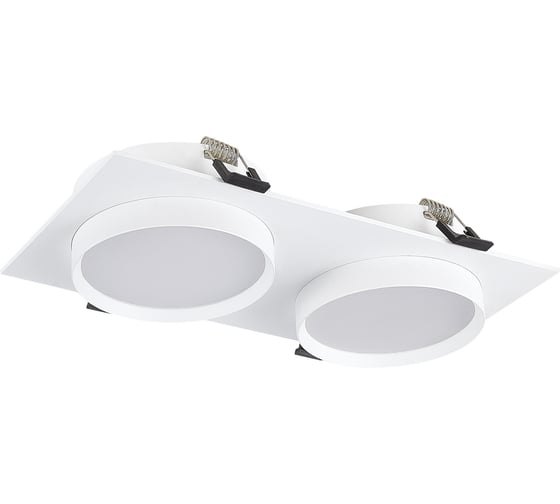 Изображение товара Светильник встраиваемый ST LUCE белый, GX53, 2*50W, IP20, L220xW109xH43, 220V, без ламп ST258.508.02