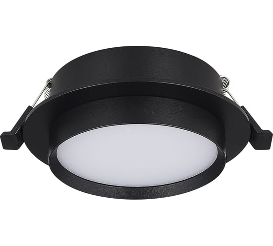 Изображение товара Св-к встр. ST luce Черный GX53 1х50W IP20 D109xH43 220V Без ламп ST258.408.01