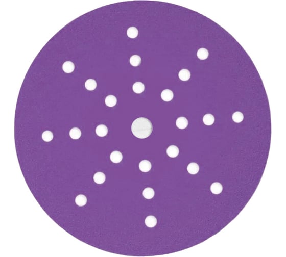 Изображение товара Шлифовальный диск на липучке, на бумажной основе FAUST 225 мм, Р180, 25 отверстий, 25 шт D42-225-P180
