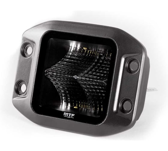 Изображение товара Прожектор светодиодный MTF LIGHT STYLE 40W, 3000lm, ECE R10, квадратный, встраиваемый WH40i