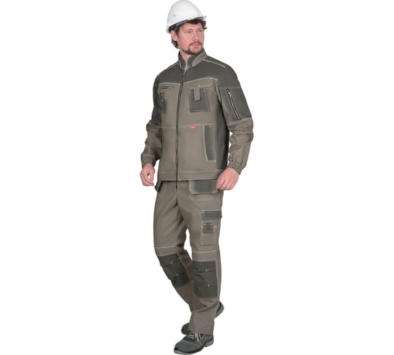 Изображение товара Куртка Сириус "Токио" т.песок с хаки (тк.Канвас) р. 96-100/182-188 (ЧЗ) 107631