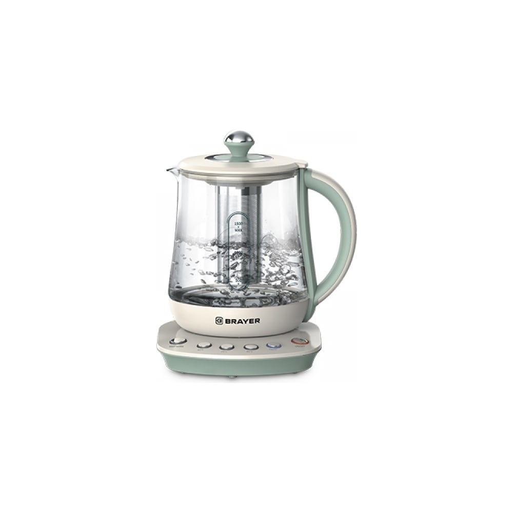 Электрический чайник BRAYER, цвет бежевый BR1015 - фото 1