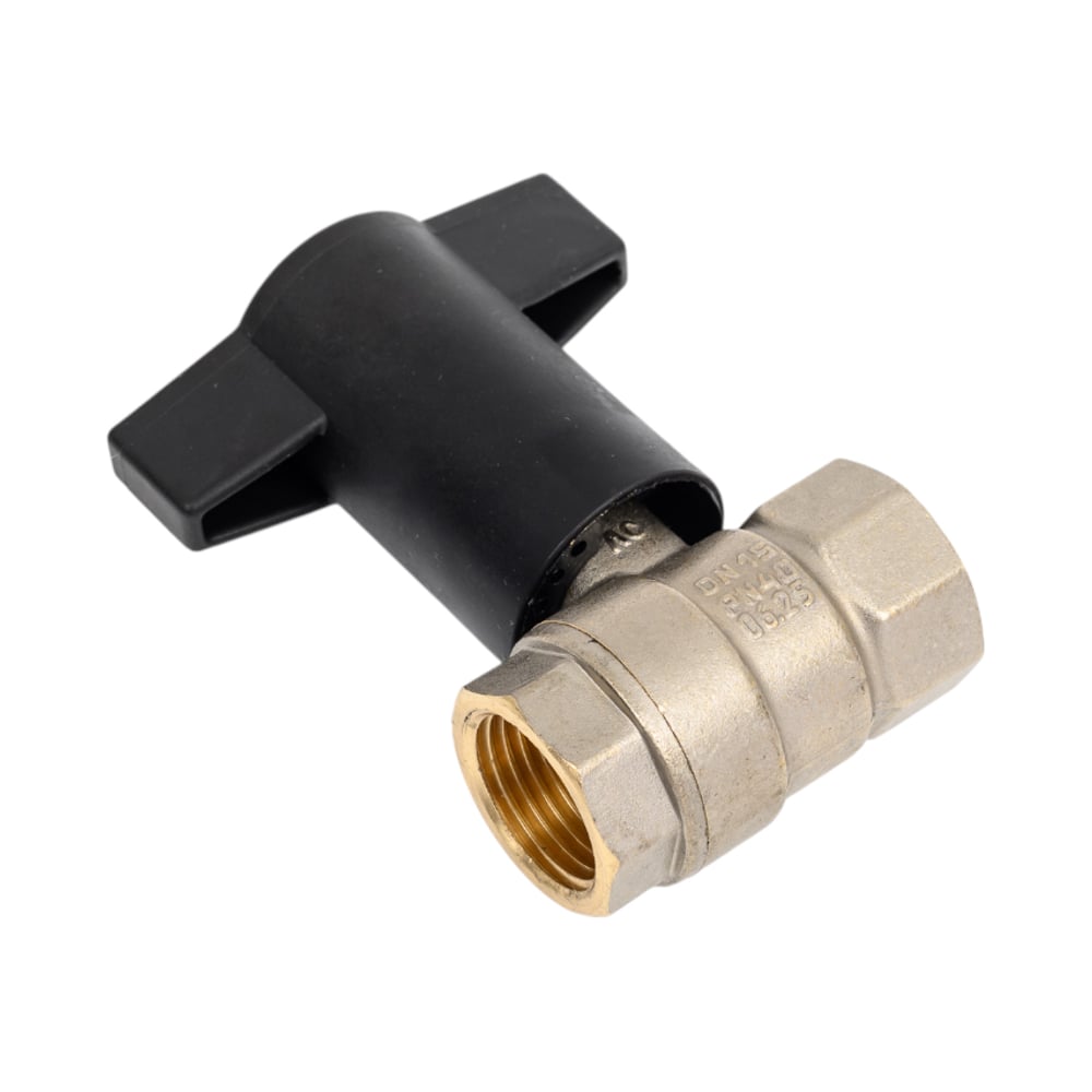 Изображение товара Латунный кран шаровой LD Pride 47.15.В-В.ТР Ду 15 Ру 40 с Т-рукояткой