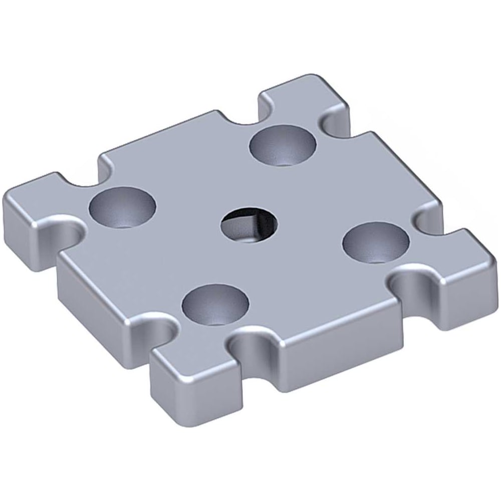 Изображение товара Крепежная накладка торцевая DOGUS KALIP для профилей 90x90 мм алюминий