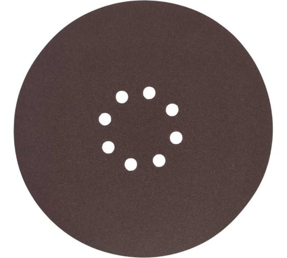 Изображение товара Шлифовальный круг Interflex AP311F 225мм на липучке, 8 отверстий, Р220 (5 штук) 3133224408-5
