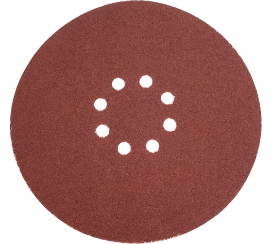 Изображение товара Шлифовальный круг Interflex AP311F 225мм на липучке, 8 отверстий, Р80 (5 штук) 3133804408-5