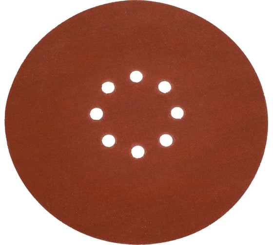 Изображение товара Шлифовальный круг Interflex AP311F 225мм на липучке, 8 отверстий, Р180 (5 штук) 3133184408-5