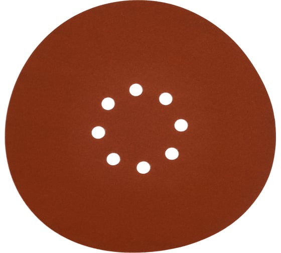 Изображение товара Шлифовальный круг Interflex AP311F 225мм на липучке, 8 отверстий, Р240 (5 штук) 3133244408-5