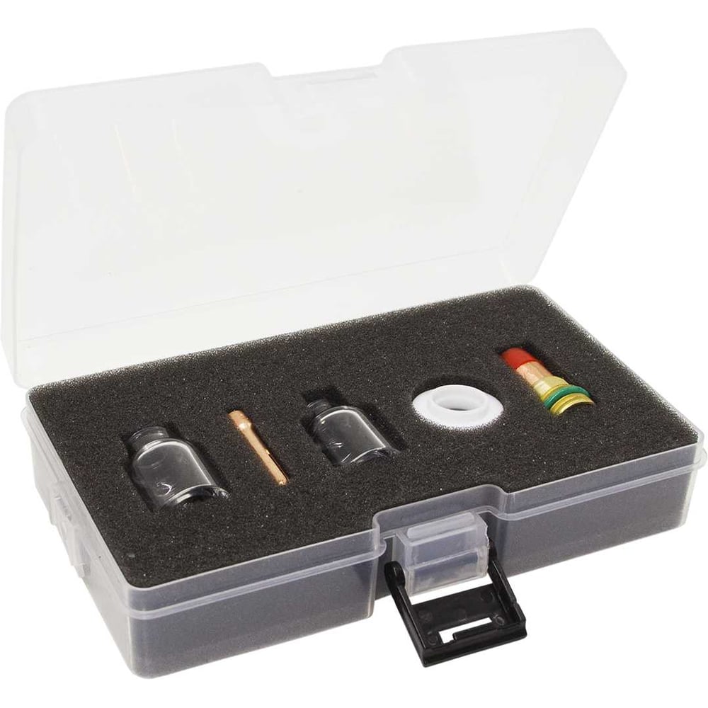 Изображение товара Набор Оберон для TIG-сварки Pyrex GL №8 2.4 с прозрачными соплами XL61N33