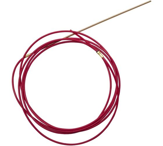 Изображение товара Канал подающий тефлоновый Оберон 1.0-1.2 мм (5.5м / красный) со спиральной вставкой BS135.1032