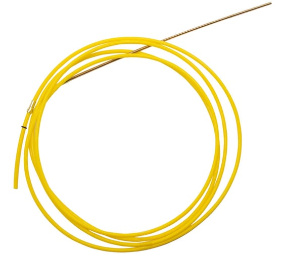 Изображение товара Канал подающий тефлоновый Оберон 1.2-1.6 мм (3.5м / желтый) со спиральной вставкой BS135.1033