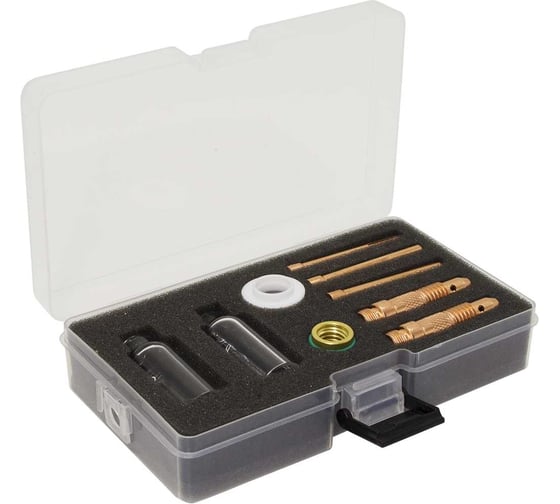 Изображение товара Набор Оберон для TIG-сварки Pyrex №5 (TW 17-18-26) с прозрачными соплами XL61N21