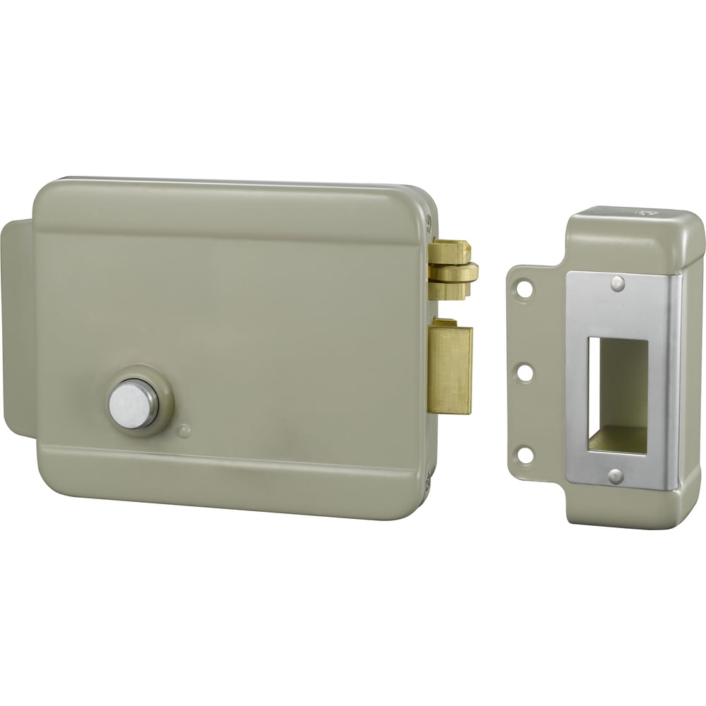 Изображение товара Электромеханический накладной замок Smartec ST-RL073SI-GR 6-15 В для безопасности дверей