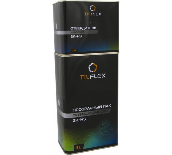 Изображение товара Лак TILFLEX 2K-HS, в комплекте с отвердителем (5л+2,5л) TLS03