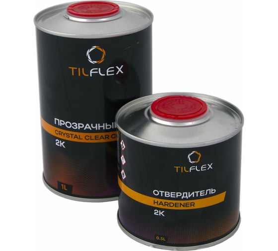 Изображение товара Лак TILFLEX 2K, в комплекте с отвердителем (1л+0,5л) TLS02