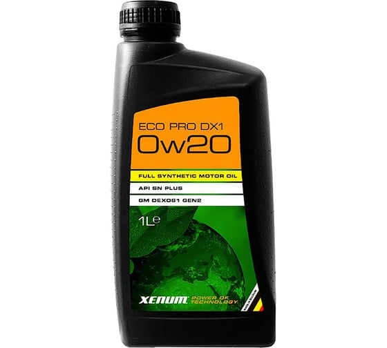 Изображение товара Синтетическое моторное масло XENUM с эстерами ECO PRO DX1 0w20, 1 л 2720001