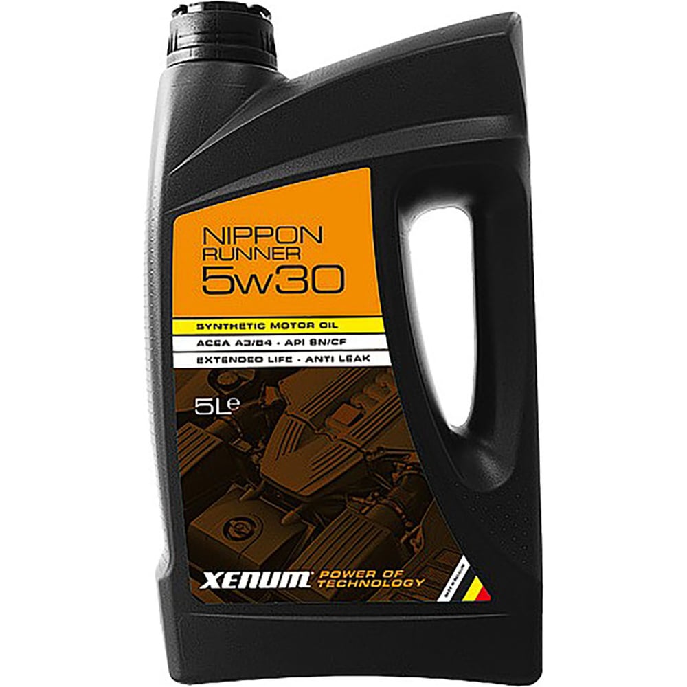 Изображение товара Синтетическое моторное масло XENUM NIPPON RUNNER 5W30 5 литров для легковых автомобилей