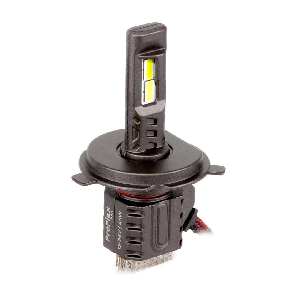 Изображение товара Автомобильные светодиодные лампы MTF LIGHT ProFLEX MAX H4/H19 6000K, 4500lm, 12-24V комплект 2 шт.