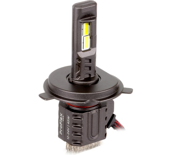Изображение товара Светодиодные лампы MTF LIGHT ProFLEX MAX H4/H19, 6000K, 4500lm, 12-24V, 45W, NO FAN, 2шт., компл. PX04K5