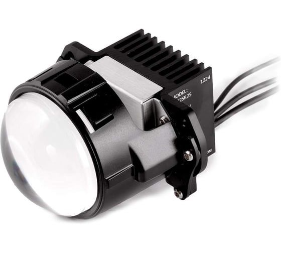 Изображение товара Светодиодные линзы MTF Light Blaster beam узкий луч дальнего света и интегрированный габаритный огонь 12V, 20W, 6000K, 2500LM, 2.5, к-т 2шт. BW25K25