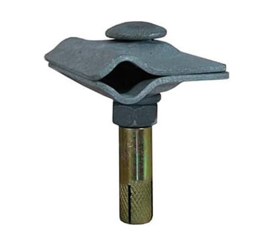 Изображение товара Зажим прута универсальный TERRAZN 51310 NI малый, с анкером, L-300мм, упаковка 51310_NI