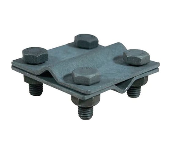 Изображение товара Зажим крестовидный TERRAZN 55757 OG прут-прут, упаковка 55757_OG