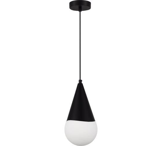 Изображение товара Светильник подвесной EVOLUCE Черный/Белый E27 1*40W SLE1197-403-01