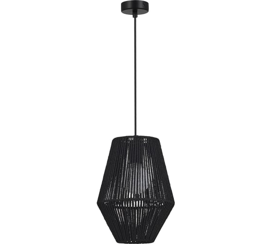 Изображение товара Светильник подвесной Evoluce черный/черный E27 1х40W SLE6025-413-01