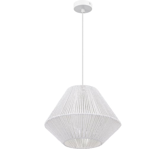 Изображение товара Светильник подвесной Evoluce белый/белый E27 1х40W SLE6025-503-01