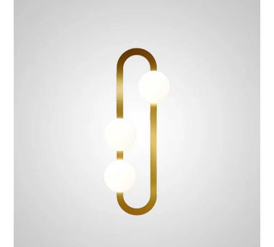 Изображение товара Настенный светильник IMPERIUMLOFT DIKA L3 Brass 208282-23