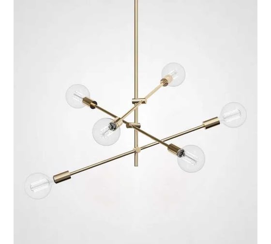 Изображение товара Люстра IMPERIUMLOFT LF Studio Cliff Pendant 6 Bronze 84669-22