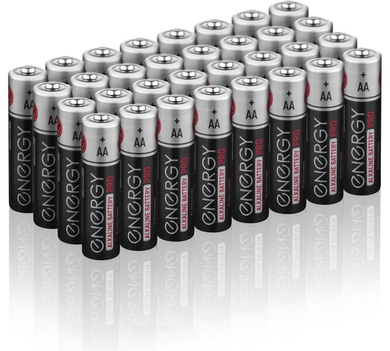 Изображение товара Батарейка алкалиновая Energy Pro LR6/16S (АА) 32 штуки 109770