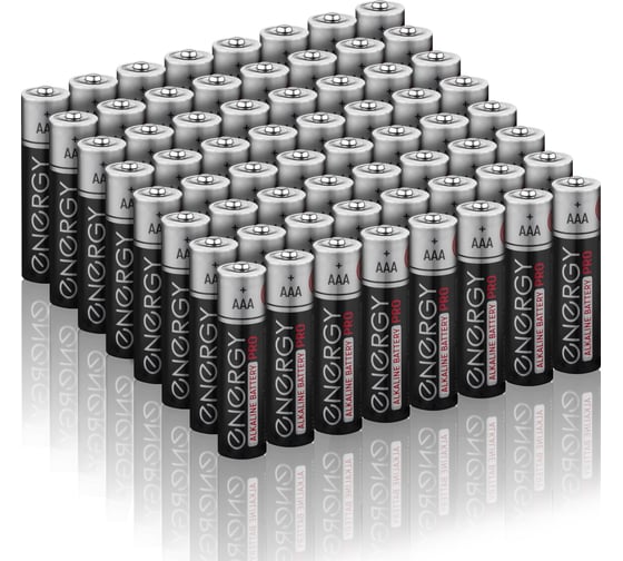 Изображение товара Батарейка алкалиновая Energy Pro LR03/16S (ААА) 64 штуки 108766