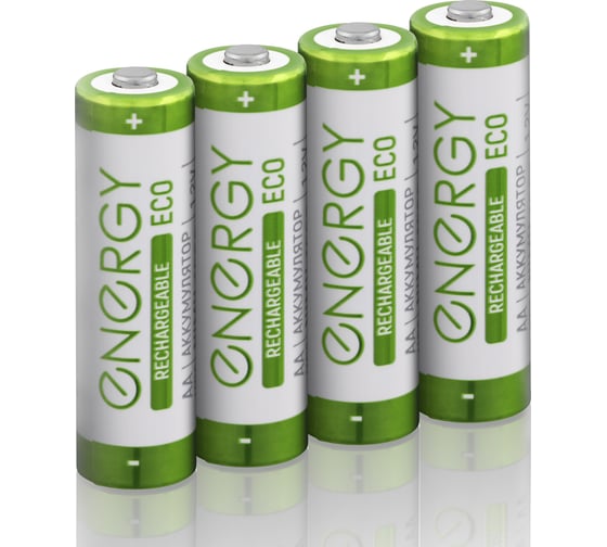 Изображение товара Аккумулятор Energy Eco NIMH-1800-HR6/2B (АА) 4 штуки 108924