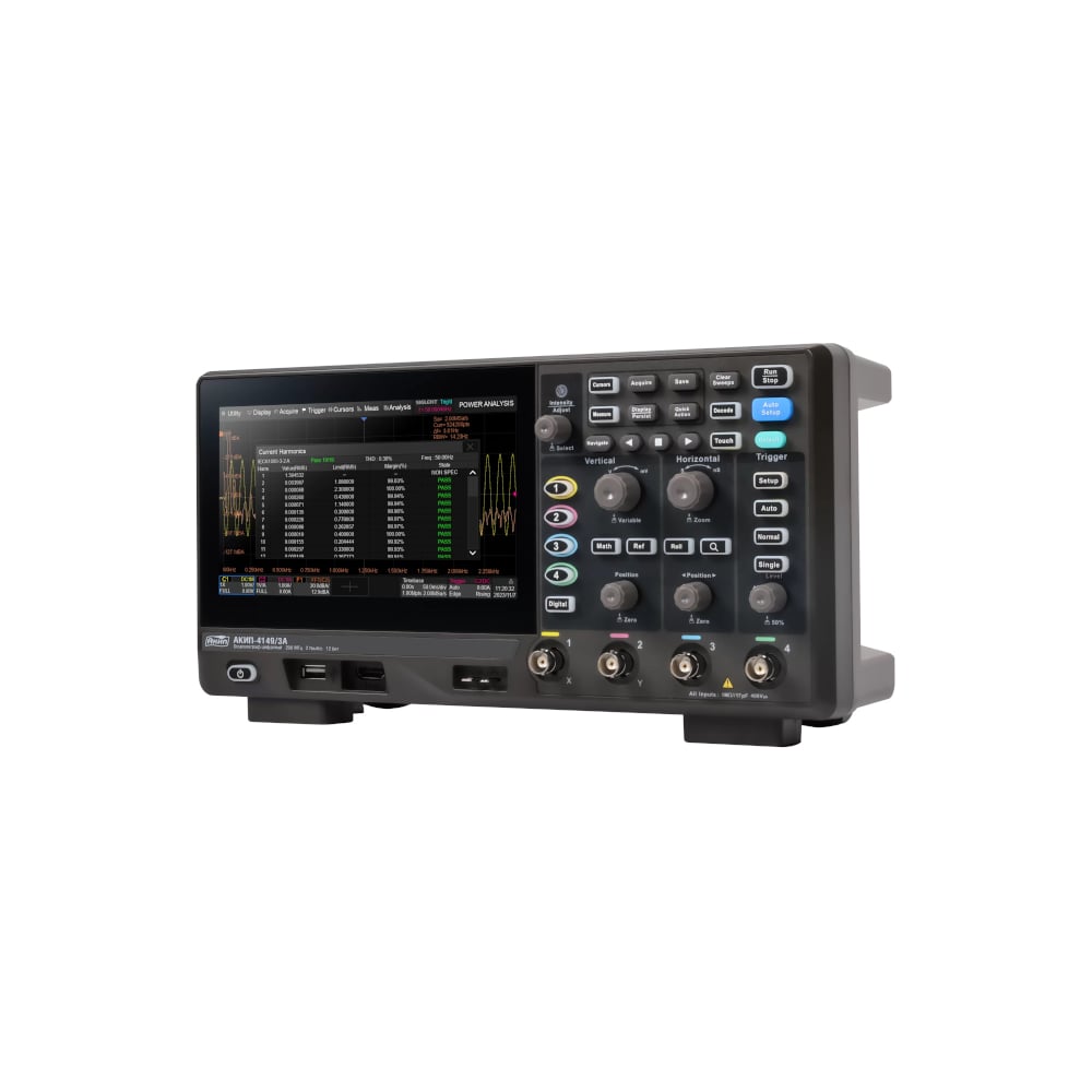 Изображение товара Цифровой осциллограф АКИП-4149/1 70МГц двухканальный цифровой прибор с подсветкой