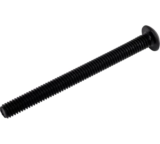 Изображение товара Винт черный 23 Болта, 4x45, ISO 7380, под шестигранник, к.п.10.9, 100 шт. впгвш4457380109ф100