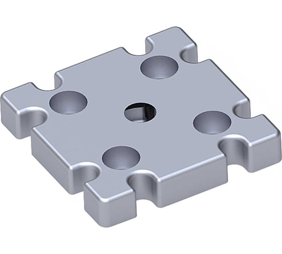 Изображение товара Комплект накладка крепежная торцевая для профилей Dogus Kalip Арт. (упаковка 2 штуки) 2.2.005.9090.12.2