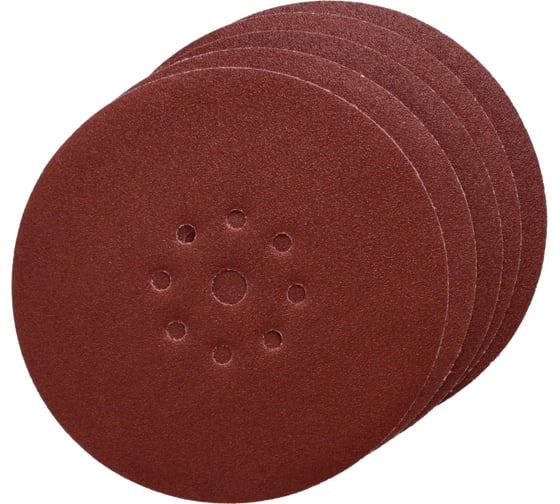 Изображение товара Бумага наждачная на липучке FASTER TOOLS 225мм 5шт. P150 FT243-05 FTPSR05225150