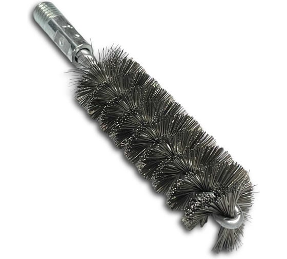 Изображение товара Щетка ерш Lessmann Д32х100х160мм, W1/2, нерж. 506432