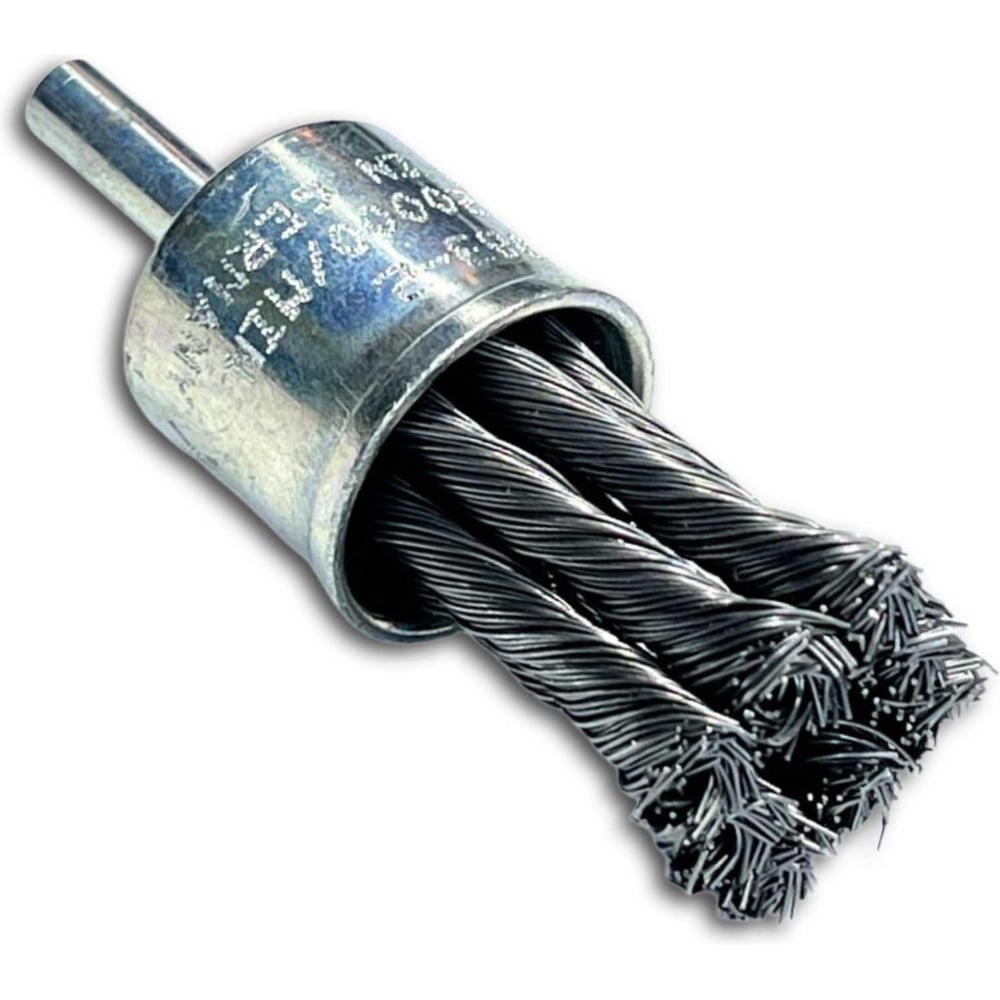 Изображение товара Щетка концевая жгутовая Lessmann Д22x0.35 мм, хвост 6 мм, 20000 об/мин