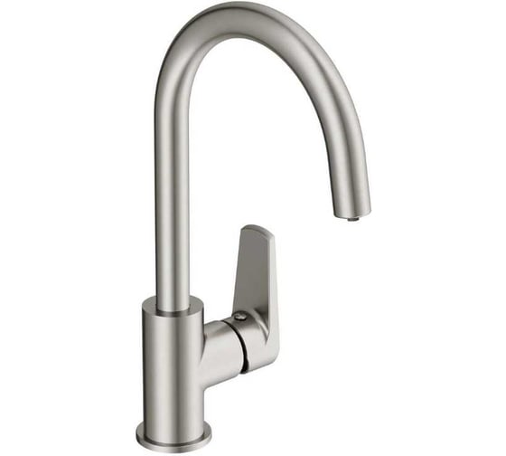 Изображение товара Смеситель однорычажный для кухни Cersanit MODUO с фильтром, сатин 68222