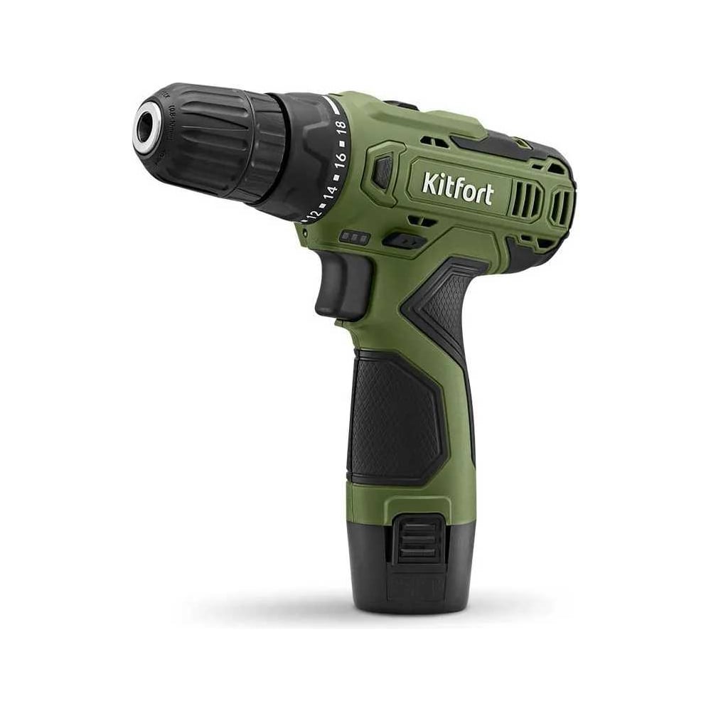 Изображение товара Аккумуляторная дрель-шуруповерт KITFORT КТ-6503