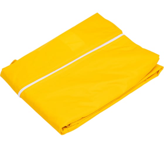 Изображение товара Плащ Костромская Текстильная Компания Стандарт тафета пвх застежка молния с накладными карманами и клапаном Желтый, L(96-100), 182-188 4660373795925