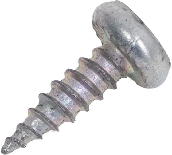 Изображение товара Саморез-клоп по металлу ООО "Клинский метизный завод", острый, 3.5x11, белый цинк, коробка 1 кг СКЛОБ003511-1