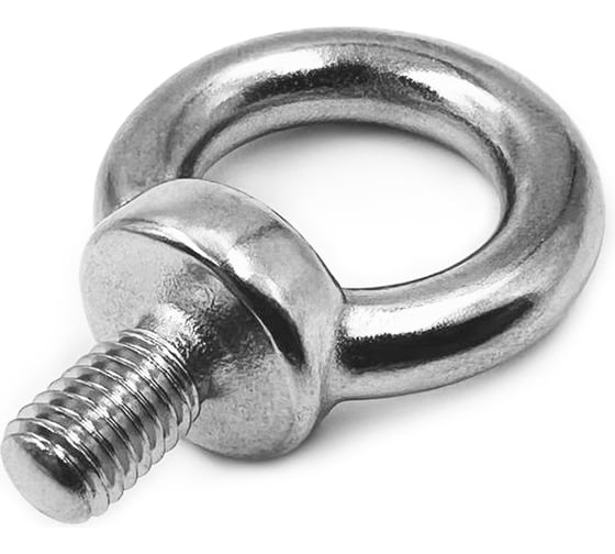 Изображение товара Рым-болт KREPFIELD М4, ART 580, нержавеющая сталь А2, 4 шт. 580А2РЫМБОЛТМ4-4